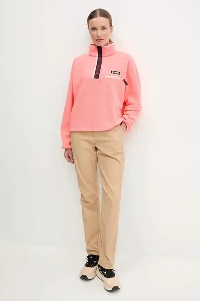 Outdoorové kalhoty Columbia Leslie Falls černá barva, 2087083