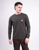 Tričko Carhartt WIP L/S Pocket T-Shirt Oxide Green
