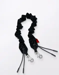 Topologie Bungee Wrist Strap Black Tech Sateen