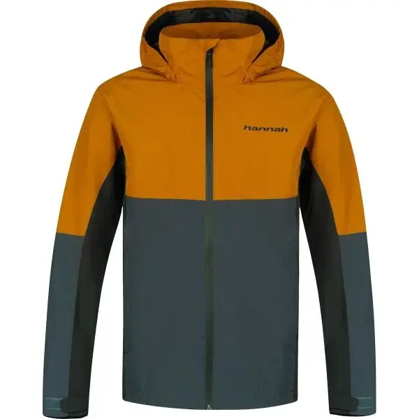 Hannah FINN Pánská větrovka s membránou, tmavě šedá, velikost