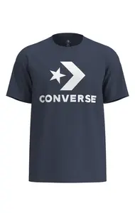 CONVERSE Tričko  námornícka modrá / biela