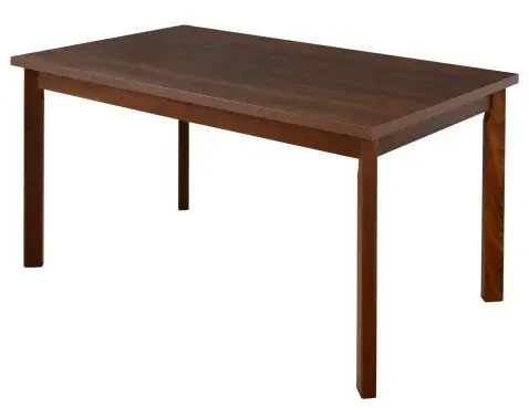 Obdĺžnikový  jedálenský stôl Molena 140x80 cm, orech%