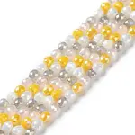 Electroplated Glass Beads Strands