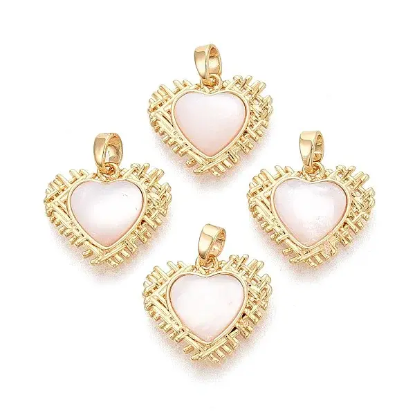 Natural White Shell Pendants