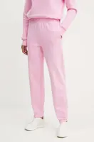 Bavlněné tepláky Patrizia Pepe růžová barva, 8P0618 J079