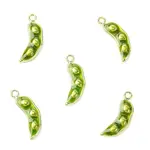 5Pcs Aloy Enamel Pendants