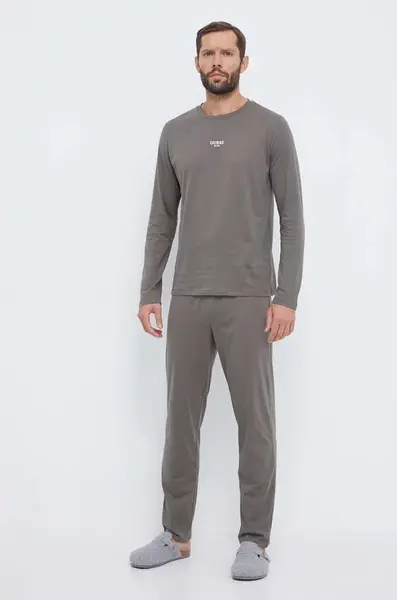 Bavlněné pyžamo Guess DERRICK