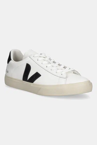 Kožené tenisky Veja Campo Chromefree CP051537 bílá barva