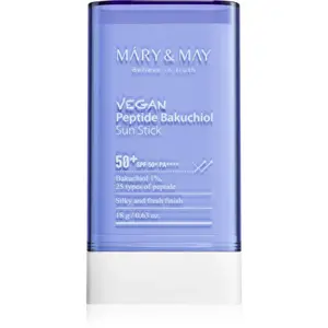 Mary&May Peptide Bakuchiol Sun Stick opalovací krém v tyčince s protivráskovým účinkem SPF 50+ 18 g