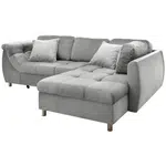 Livetastic ROHOVÁ SEDAČKA, textil, barvy stříbra