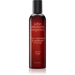 John Masters Organics Scalp 2 in 1 Shampoo with Zinc & Sage šampon a kondicionér 2 v 1 236 ml