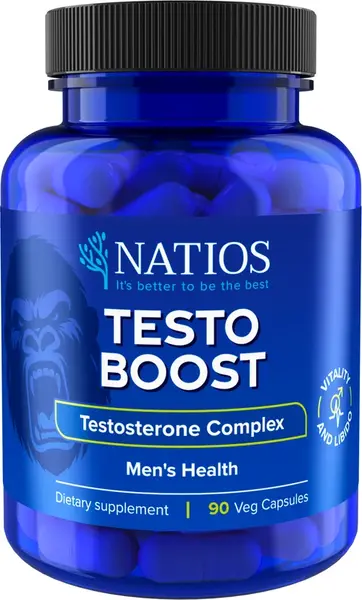 Natios TestoBoost - Komplex 11 složek 90 veganských kapslí