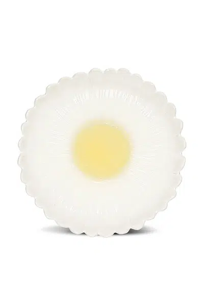 Hluboký talíř Sagaform Dagny 32 cm bílá barva