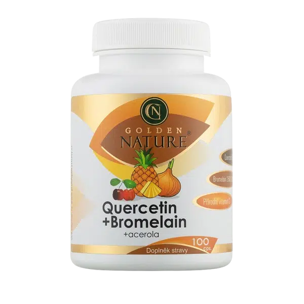 GOLDEN NATURE Quercetin komplex 100 kapslí