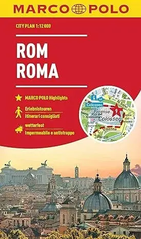 Řím 1:12 000 / mapa města