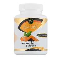 GOLDEN NATURE Kurkumin 95% + Piperin 100 kapslí