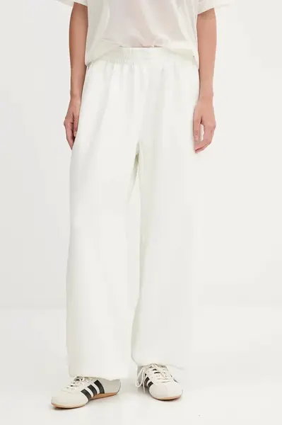 Tepláky adidas All SZN dámské, béžová barva, JV9896