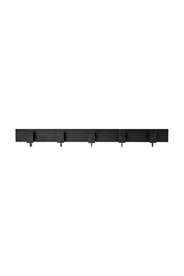 Nástěnný věšák ferm LIVING Lager Coat Rack černá barva