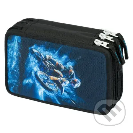 Školský trojposchodový peračník Baagl Motorka