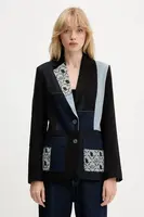 Sako Desigual TEXTURES černá barva, 25WWEW51