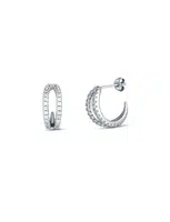 Amity Silver Earrings