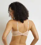 DIM DAILY MICRO FOULARD BRA - Dámska čipkovaná podprsenka s kosticami - telová