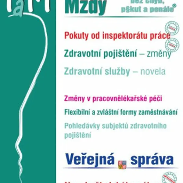 Práce a mzdy 10/2025 – Pokuty od inspektorátu práce - Ladislav Jouza