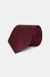 Hedvábná kravata Michael Kors vínová barva, MK0DT00190