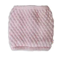 BABY NELLYS Pletený nákrčník / komínok - ružový