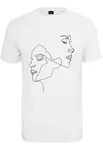 Women's single-breasted T-shirt white
