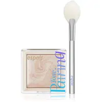 espoir Tone Pairing Highlighter rozjasňovač na tvár a očné okolie so štetcom odtieň Seashell 9.6 g