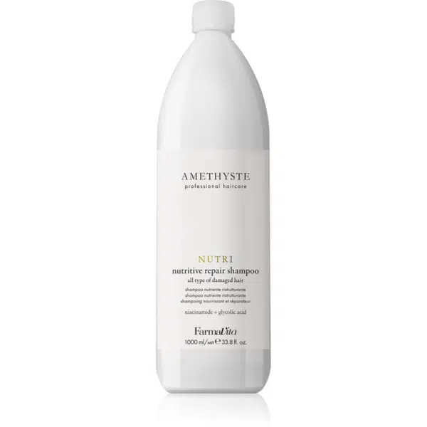 FarmaVita Amethyste Nutri posilující šampon pro poškozené vlasy 1000 ml