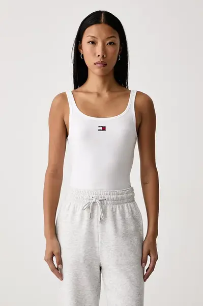 Tommy Hilfiger  top dámský bavlněný s elastanem 3-pack