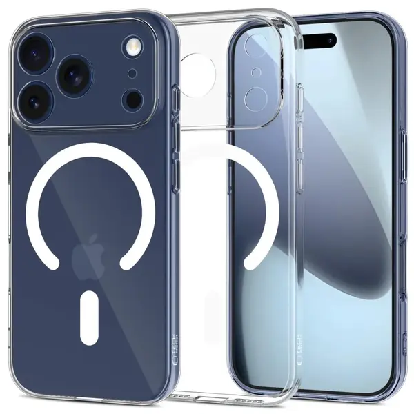 Tech-Protect Flexair MagSafe, iPhone 17 Pro Max, průhledný