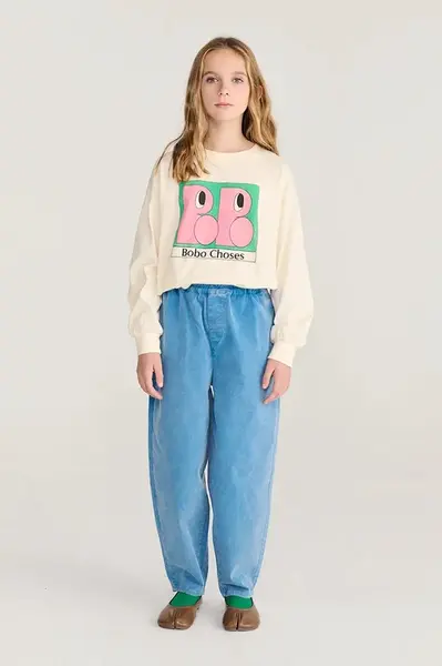 Bobo Choses  tepláky dětské bavlněné s elastanem