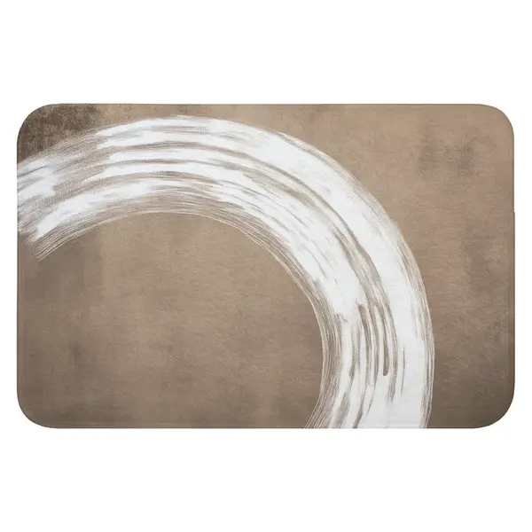 OnlyWow KOUPELNOVÁ PŘEDLOŽKA Barva - hnědá - Japandi 60x40 cm