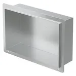LuxeBath SPRCHOVÁ VANA stříbrná 20/30 cm bez okraje