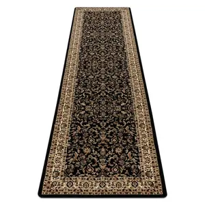 rugsX BĚHOUN ROYAL ADR model 1745, do předsíně-chodby, černý 80/200 cm