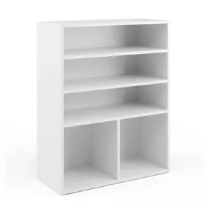 Vicco KNIHOVNA Bílá 72 x 90.2 cm 2 oddělení
