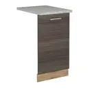 Vicco ČELNÍ PANEL MYČKY R-Line Ušlechtilá šedá 45 cm s pracovní deskou