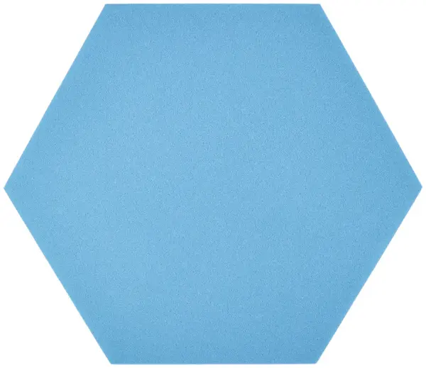 Pyramid Hexagon Aqua