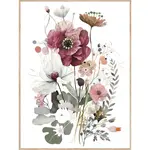 Monee MALBA NA PLÁTNĚ, květiny, 50/70 cm