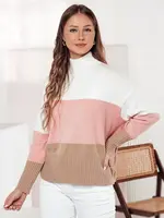 Dámský svetr STRIPELO růžový