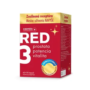 Cemio RED3 cps. 60+30 darček