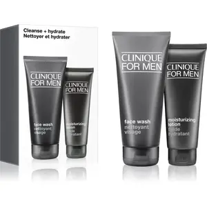 Clinique Mini Kit Cleanse + Hydrate darčeková sada pre mužov