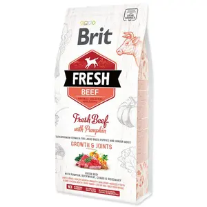 Expirace 8.7. 2026: Brit Fresh Beef & Pumpkin Puppy Large Bones & Joints 2,5 kg | Granule pro psy | P59681