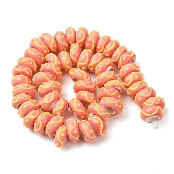 Handmade Porcelain European Beads
