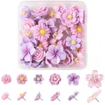 30Pcs 6 Styles Iron Drawing Pins