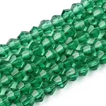 Transparent Glass Beads Strands