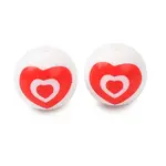 Food Grade Eco-Friendly Printed Silicone Beads